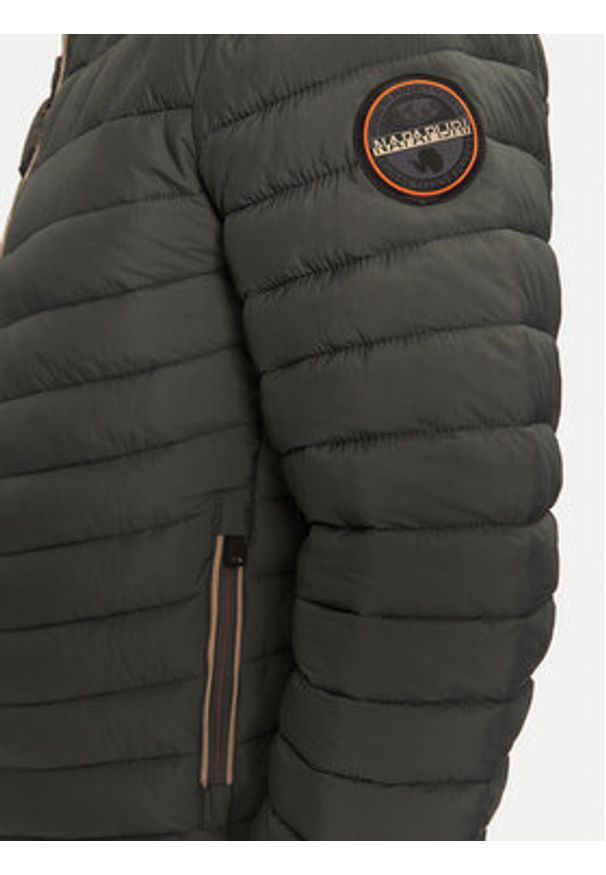 Napapijri Kurtka zimowa A-Lapaz NP0A4I25 Zielony Regular Fit. Kolor: zielony. Materiał: syntetyk. Sezon: zima
