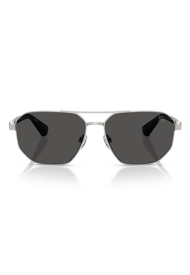 Burberry - Okulary przeciwsłoneczne męskie awiator BURBERRY