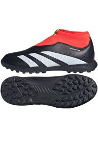 Adidas - Buty adidas Predator League Ll Tf Jr IG5431 czarne. Kolor: czarny. Materiał: materiał, guma. Szerokość cholewki: normalna. Sport: piłka nożna #4