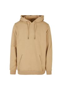 BUILD YOUR BRAND - Męska Bluza Z Kapturem Ultra Heavy Regular. Typ kołnierza: kaptur. Kolor: beżowy