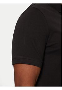 Calvin Klein Polo K10K111196 Czarny Slim Fit. Typ kołnierza: polo. Kolor: czarny. Materiał: bawełna #4