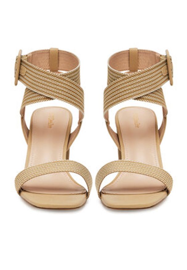 DeeZee Sandały XFA065-10 Beżowy. Kolor: beżowy. Materiał: materiał