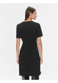 DKNY Sukienka codzienna DD3K1461 Czarny Regular Fit. Okazja: na co dzień. Kolor: czarny. Materiał: syntetyk. Typ sukienki: proste. Styl: casual #2