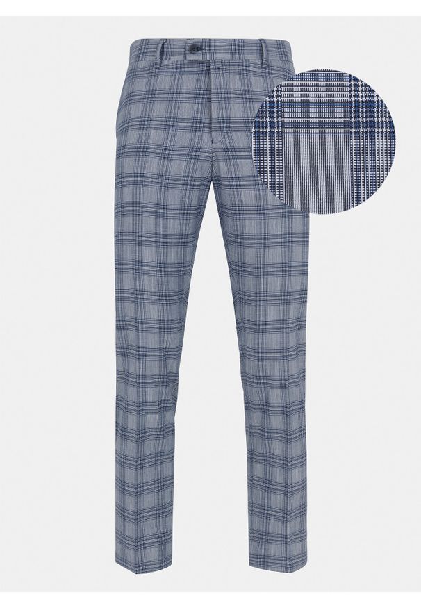 Pako Lorente - PAKO LORENTE – Spodnie garniturowe P21SN-6G-043-N. Materiał: poliester, elastan, wiskoza