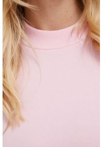 Answear Lab Bluza damska kolor różowy gładka. Kolor: różowy. Wzór: gładki. Styl: wakacyjny