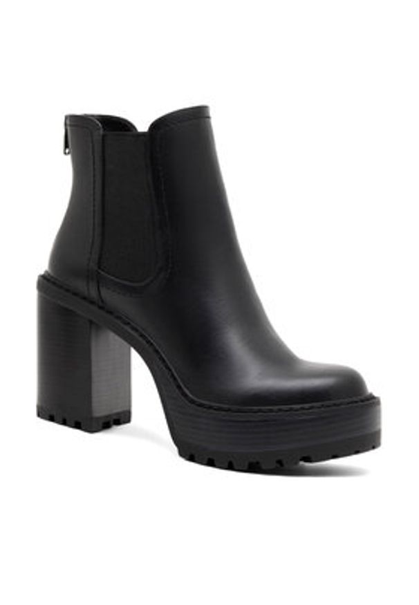 Nine West Botki SAILA 13151A Czarny. Kolor: czarny. Materiał: materiał