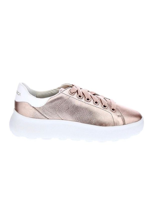 Buty damskie Geox Spherica EC4.1. Okazja: na co dzień. Kolor: żółty, różowy