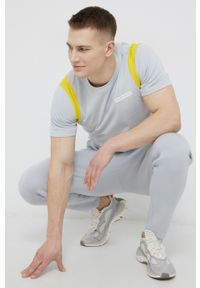 Calvin Klein Performance Spodnie męskie kolor szary gładkie. Kolor: szary. Materiał: dzianina. Wzór: gładki #3