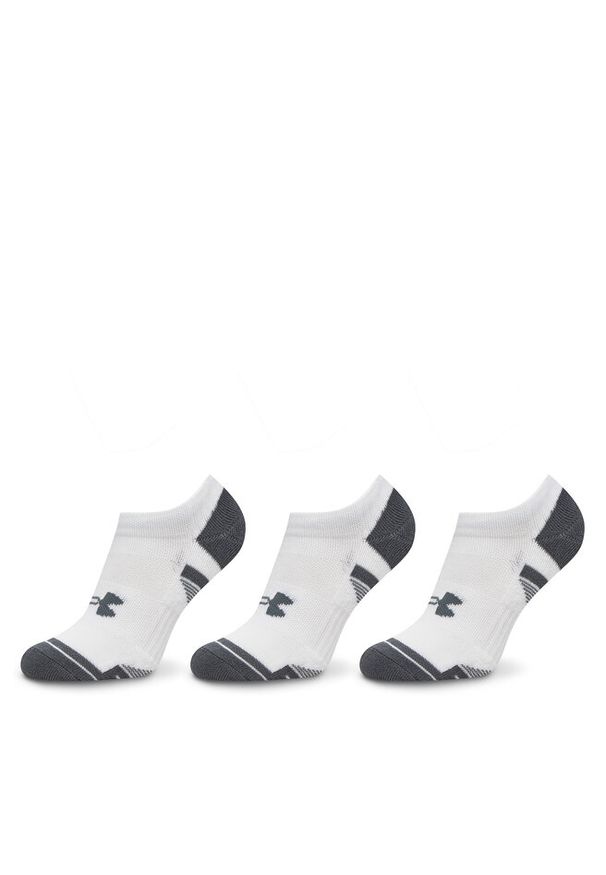 Zestaw 3 par stopek unisex Under Armour. Kolor: biały