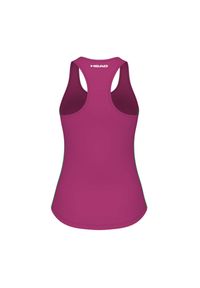 Head - Koszulka bez rękawów damska SPIRIT Tank Top. Kolor: różowy. Długość rękawa: bez rękawów #1