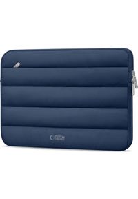 TECH-PROTECT - Etui Tech-Protect Fluffy Laptop 15-16 granatowy. Kolor: niebieski. Materiał: materiał. Styl: elegancki, casual