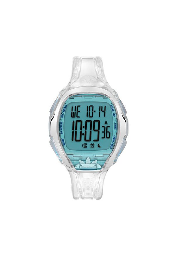 Adidas - adidas Zegarek Athletics One AOFH25003 Przezroczysty