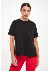 Elisabetta Franchi - T-shirt damski z kieszenią ELISABETTA FRANCHI #1