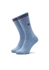 TOMMY HILFIGER - Tommy Hilfiger Skarpety długie 701228176 Niebieski. Kolor: niebieski. Materiał: materiał, bawełna #3