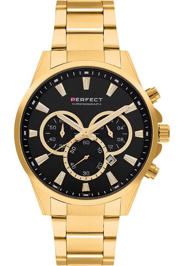 Zegarek Perfect ZEGAREK MĘSKI PERFECT M510CH-02 - CHRONOGRAF (zp386b) + BOX
