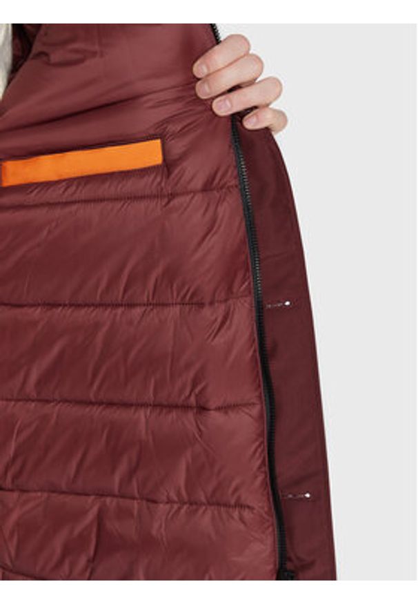 BOSS - Boss Kurtka zimowa Osiass 50477966 Bordowy Regular Fit. Kolor: czerwony. Materiał: syntetyk. Sezon: zima