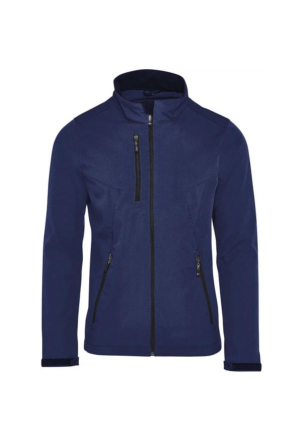 SG - Męska Kurtka Soft Shell Signature Bez Metki. Kolor: niebieski