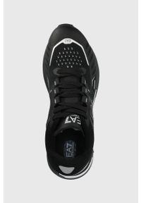EA7 Emporio Armani buty kolor czarny. Nosek buta: okrągły. Zapięcie: sznurówki. Kolor: czarny. Obcas: na platformie #2