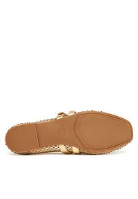 Guess Baleriny FLJKNN FAB02 Złoty. Kolor: złoty. Materiał: materiał