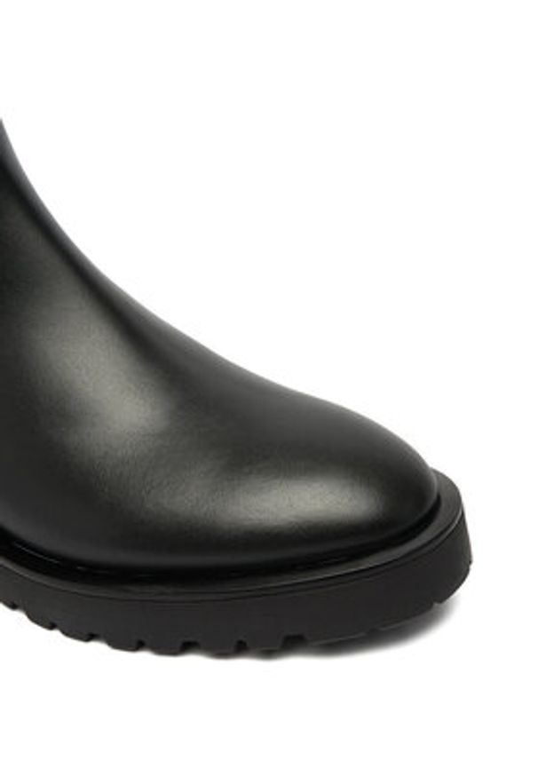 Aigner Botki 1252180 Czarny. Kolor: czarny. Materiał: skóra