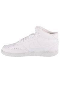 Buty do chodzenia męskie Nike Court Vision Mid Next Nature. Wysokość cholewki: za kostkę. Zapięcie: rzepy. Kolor: biały, fioletowy, czerwony, wielokolorowy. Materiał: syntetyk, materiał. Szerokość cholewki: normalna. Model: Nike Court. Sport: turystyka piesza
