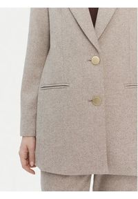 Armani Exchange Marynarka XW000693 AF16146 M1088 Beżowy Loose Fit. Kolor: beżowy. Materiał: syntetyk #4