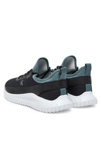 Calvin Klein Jeans Sneakersy Eva Runner Tech Ripstop YM0YM01203 Czarny. Kolor: czarny. Materiał: materiał