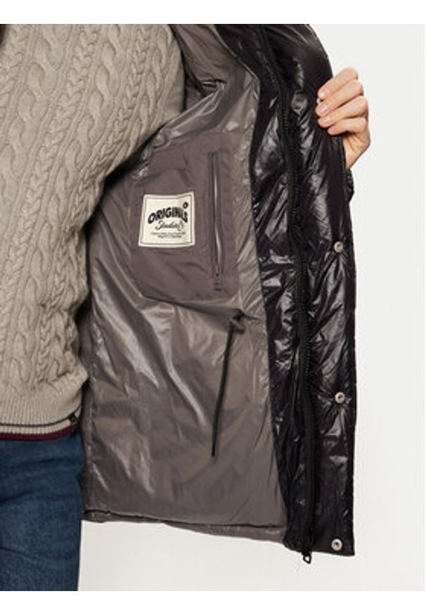 Jack & Jones - Jack&Jones Kurtka zimowa Green Point 12268209 Czarny Loose Fit. Kolor: czarny. Materiał: syntetyk. Sezon: zima