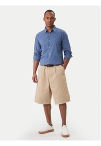 Guess Koszula F6GH02 WN861 Niebieski Regular Fit. Kolor: niebieski. Materiał: bawełna #5