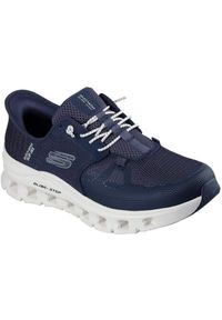 skechers - Adidasy Skechers Glide-step Pro, Mężczyźni. Kolor: niebieski. Materiał: materiał