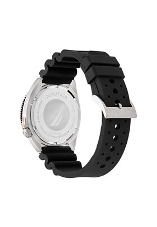 Nautica Zegarek NAPNVS402 Czarny. Kolor: czarny