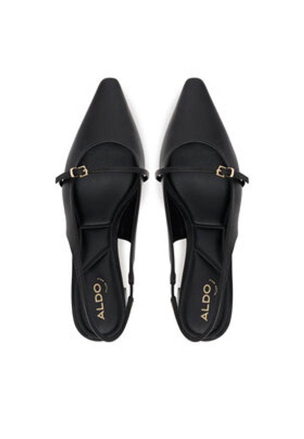 Aldo Sandały Skepper 13968282 Czarny. Kolor: czarny. Materiał: skóra