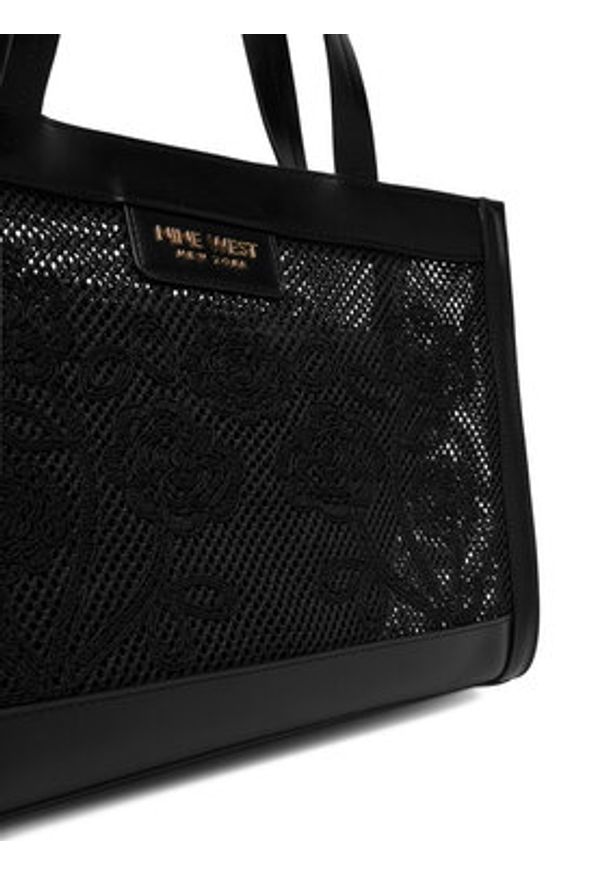 Nine West Torebka CEO-Wall Street Glow-KY319 Czarny. Kolor: czarny. Styl: street