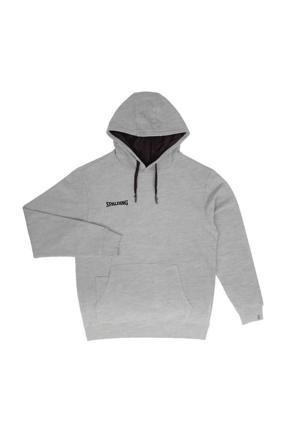 SPALDING - Bluza z kapturem dla dzieci Spalding Flow. Typ kołnierza: kaptur. Kolor: szary