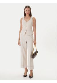 Guess Kamizelka W6GH49 W1895 Beżowy Slim Fit. Kolor: beżowy. Materiał: syntetyk #4