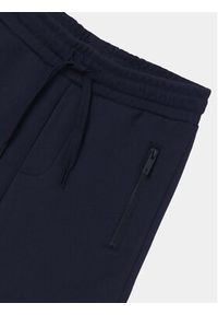 Mayoral Spodnie dresowe 7.528 Granatowy Regular Fit. Kolor: niebieski. Materiał: bawełna #4
