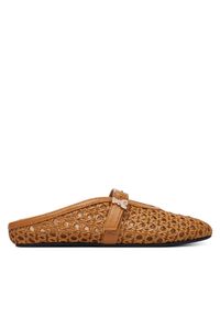 Klapki Patrizia Pepe. Kolor: brązowy #1