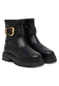 Steve Madden Botki Lexs SM11003593 Czarny. Kolor: czarny. Materiał: skóra #3