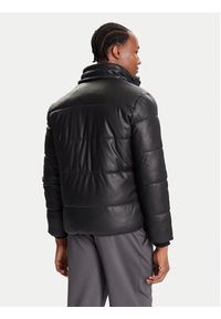 Guess Kurtka zimowa M5BL2F W1050 Czarny Regular Fit. Kolor: czarny. Materiał: skóra. Sezon: zima #4