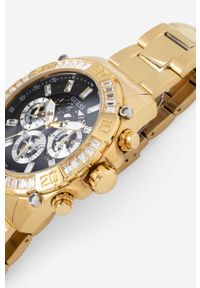 Guess zegarek męski kolor złoty. Kolor: złoty. Materiał: materiał #4