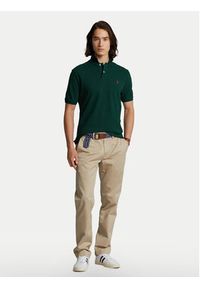 Polo Ralph Lauren Polo Core Replen 710782592 Zielony Custom Slim Fit. Typ kołnierza: polo. Kolor: zielony. Materiał: bawełna #5