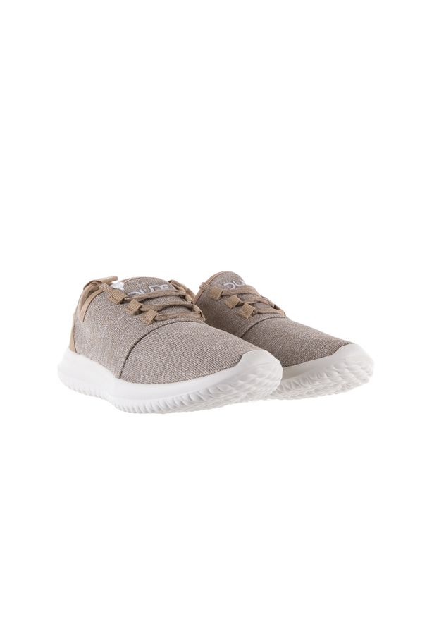 Półbuty HeyDude Relay Sox Beige, Beż, Materiał. Zapięcie: bez zapięcia. Kolor: beżowy. Materiał: tkanina. Szerokość cholewki: normalna. Wzór: melanż. Styl: sportowy