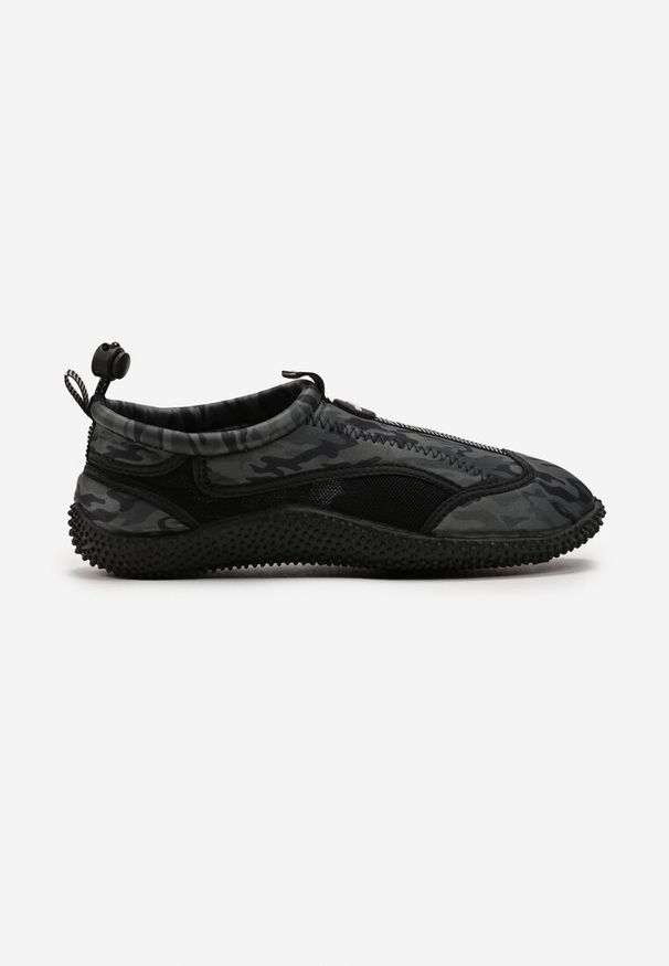 Born2be - Szare Wsuwane Buty Sportowe do Wody z Regulowaną Cholewką Vanlewn. Zapięcie: bez zapięcia. Kolor: szary. Szerokość cholewki: normalna. Sport: żeglarstwo