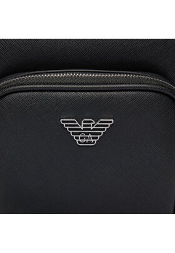 Emporio Armani Saszetka Y4M387 Y138E 81072 Czarny. Kolor: czarny. Materiał: materiał
