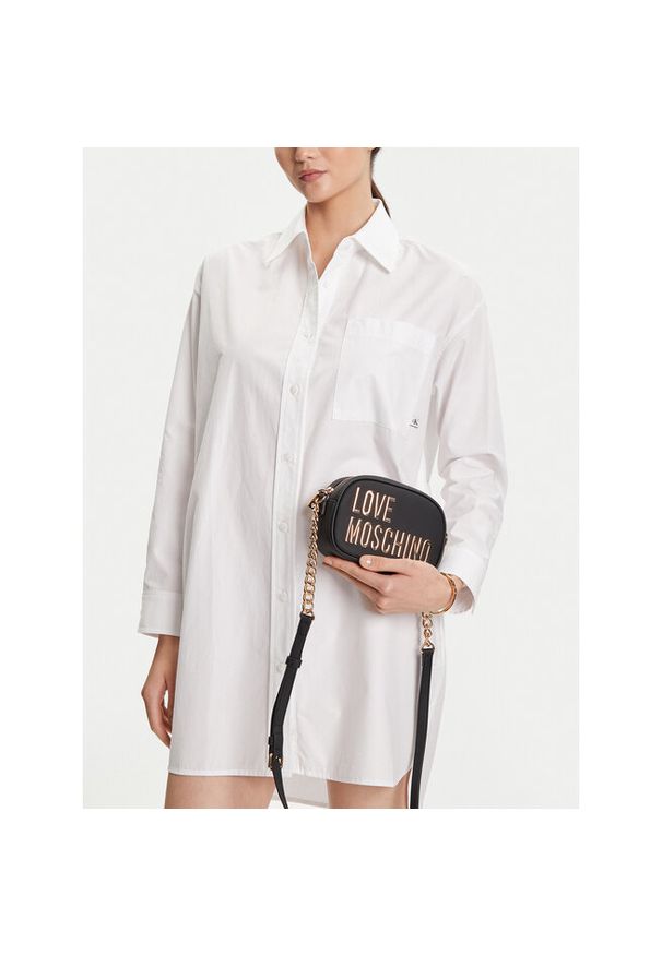 Love Moschino - Torebka LOVE MOSCHINO. Kolor: czarny