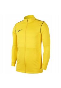 Nike - Męska Kurtka Dresowa Park 20 DriFIT. Kolor: żółty. Materiał: dresówka