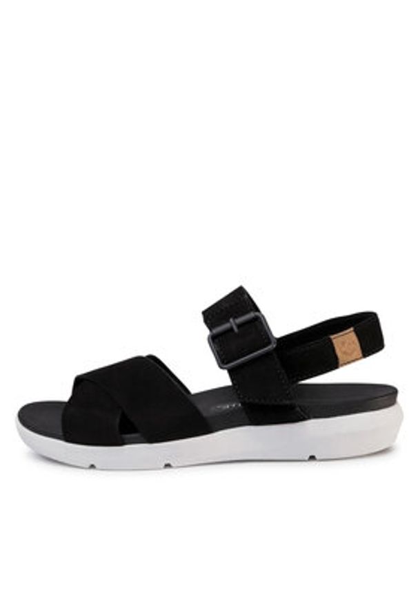 Timberland Sandały Wilesport Lthr Sandal TB0A27T60151 Czarny. Kolor: czarny. Materiał: nubuk, skóra