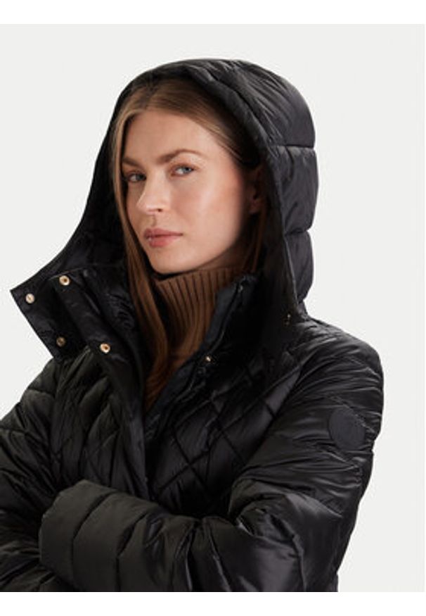 JOOP! Płaszcz zimowy Constance 30048865 Czarny Regular Fit. Kolor: czarny. Materiał: syntetyk. Sezon: zima