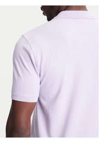 United Colors of Benetton - United Colors Of Benetton Polo 3WG9U301Z Fioletowy Slim Fit. Typ kołnierza: polo. Kolor: fioletowy. Materiał: bawełna #3