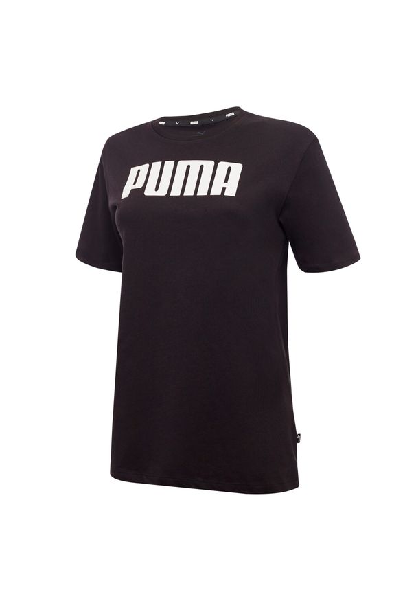 T-shirt z krótkim rękawem damski Puma ESS. Kolor: czarny. Długość rękawa: krótki rękaw. Długość: krótkie